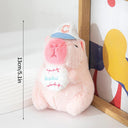 Funny Capybara Plush Toys Cute Keychain Pendant Doll Gift Funny Capybara Plush Toys Cute Keychain Pendant Doll Gift