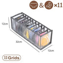 Space-Saving Socks & Underwear Organizer for Closet Declutter Space-Saving Socks & Underwear Organizer for Closet Declutter