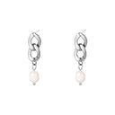 Elegant Silver Pearl Earrings: Timeless Luxury Accessory Elegant Silver Pearl Earrings: Timeless Luxury Accessory