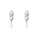 Elegant Silver Pearl Earrings Timeless Luxury Jewelry Elegant Silver Pearl Earrings Timeless Luxury Jewelry