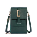 Leather Crossbody Wallet With Touch Screen Accessory Leather Crossbody Wallet With Touch Screen Accessory