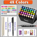Dual-Ended Marker: Pens Set for Artistic Expression Dual-Ended Marker: Pens Set for Artistic Expression