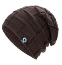 Knitted Hat For Women And Men Universal Thick Warm Beanie Balaclava Knitted Hat For Women And Men Universal Thick Warm Beanie Balaclava