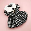 Sweet Plaid Princess Dress for Small Dogs Fashionable Cozy Sweet Plaid Princess Dress for Small Dogs Fashionable Cozy