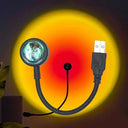 Rainbow Sunset USB LED Projector Ambient Lamp for Lighting Rainbow Sunset USB LED Projector Ambient Lamp for Lighting