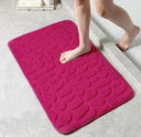 Ultra-Soft Memory Foam Bath Mat with Cobblestone Design Ultra-Soft Memory Foam Bath Mat with Cobblestone Design