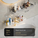 Wall-Mounted Punch-Free Sink Mirror Drain Rack Suction Cup Wall-Mounted Punch-Free Sink Mirror Drain Rack Suction Cup