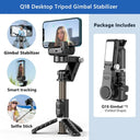 360 Rotation Following Shooting Mode Gimbal Stabilizer Selfie Stick Tripod For iPhone Smartphone Live Photography 360 Rotation Following Shooting Mode Gimbal Stabilizer Selfie Stick Tripod For iPhone Smartphone Live Photography