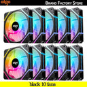 Aigo AM12PRO RGB Fan Kit for Ultimate Gaming Cooling Aigo AM12PRO RGB Fan Kit for Ultimate Gaming Cooling