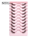 Natural Cat Eye Half Lashes for Effortless Glamour Natural Cat Eye Half Lashes for Effortless Glamour