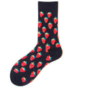 Playful Fruit-Inspired Cotton Socks Trendy Comfort for You Playful Fruit-Inspired Cotton Socks Trendy Comfort for You