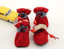 Cozy Waterproof Dog Boots: Antiskid Winter Footwear Cozy Waterproof Dog Boots: Antiskid Winter Footwear
