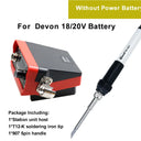 T12-A Plus Cordless Soldering Station for Dewalt Makita T12-A Plus Cordless Soldering Station for Dewalt Makita