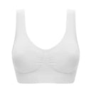 1 Piece Large Size Adjustable Gathered Sports Bra No Bra Pads 1 Piece Large Size Adjustable Gathered Sports Bra No Bra Pads