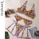 Floral Lace Lingerie for Women Comfort Floral Lace Lingerie for Women Comfort