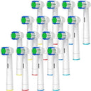 Oral-B Braun Family Pack Toothbrush Heads with Color-Coded Rings Oral-B Braun Family Pack Toothbrush Heads with Color-Coded Rings