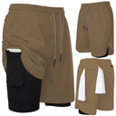 Summer Shorts For Mens Sports Sweatpants 2 In 1 Quick Dry Summer Shorts For Mens Sports Sweatpants 2 In 1 Quick Dry