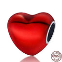 Sparkling Zircon Heart Charm Pendant Sterling Silver Jewelry Sparkling Zircon Heart Charm Pendant Sterling Silver Jewelry