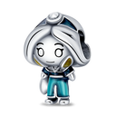 New 925 Sterling Silver Wolf Head Dumbo Pendant Beads New 925 Sterling Silver Wolf Head Dumbo Pendant Beads