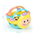 Rotating Rattle Ball Baby Development Toy Silicone Teether Rotating Rattle Ball Baby Development Toy Silicone Teether