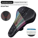 Comfortable Gel Bicycle Seat Cover with Waterdrop Pattern Comfortable Gel Bicycle Seat Cover with Waterdrop Pattern