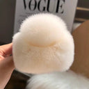 Crab Plush Fur Hair Clip Trendy Accessory For Girls Crab Plush Fur Hair Clip Trendy Accessory For Girls