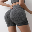 Seamless High Waisted Yoga Shorts Women Butt Lifting Scrunch Seamless High Waisted Yoga Shorts Women Butt Lifting Scrunch