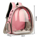 Breathable Cat & Dog Travel Backpack with Transparent Space Breathable Cat & Dog Travel Backpack with Transparent Space