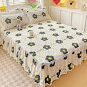 Bonenjoy Bed Skirt Cartoon Style Bed Cover Ruffled Lace Bonenjoy Bed Skirt Cartoon Style Bed Cover Ruffled Lace