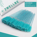 Crystal Beauty Tool Eyelashes Brush Comb Set for Makeup Crystal Beauty Tool Eyelashes Brush Comb Set for Makeup