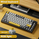 Ajazz Ak820 RGB Gaming Keyboard Versatile Connectivity Ajazz Ak820 RGB Gaming Keyboard Versatile Connectivity