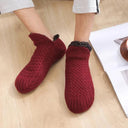 Plush Cashmere-Lined Men's Winter Slippers for Cozy Comfort Plush Cashmere-Lined Men's Winter Slippers for Cozy Comfort