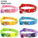 Colorful Bell Collar for Cat and Puppy with Adjustable Necklace Colorful Bell Collar for Cat and Puppy with Adjustable Necklace