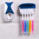 Automatic Toothpaste Dispenser Family-Friendly Bathroom Organizer Automatic Toothpaste Dispenser Family-Friendly Bathroom Organizer