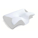 1pc Memory Foam Cervical Pillow for Neck Pain Support 1pc Memory Foam Cervical Pillow for Neck Pain Support