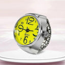 Vintage Finger Watch Ring Elegant Timepiece with Punk Flair Vintage Finger Watch Ring Elegant Timepiece with Punk Flair