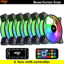 Aigo AR12 RGB PC Fan: Vibrant Lighting Efficient Cooling Aigo AR12 RGB PC Fan: Vibrant Lighting Efficient Cooling