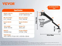 VEVOR Single Dual Triple Monitor Mount Gas Spring Desk Arm VEVOR Single Dual Triple Monitor Mount Gas Spring Desk Arm