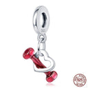 Charming Sterling Silver Red Heart Beads for Pandora Gifts Charming Sterling Silver Red Heart Beads for Pandora Gifts