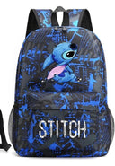 MINISO Disney Stitch Kids Backpack Cartoon Print Schoolbag Gift MINISO Disney Stitch Kids Backpack Cartoon Print Schoolbag Gift
