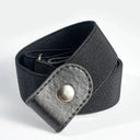 Elastic Waist Belt Buckle Free Comfort And Style For Women Elastic Waist Belt Buckle Free Comfort And Style For Women