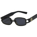 Trendy Retro Rectangle Sunglasses For Men And Women Fashion Trendy Retro Rectangle Sunglasses For Men And Women Fashion