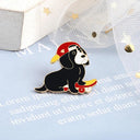 Cartoon Dogs Enamel Brooch Cute Animals Badge Jewelry Gift Cartoon Dogs Enamel Brooch Cute Animals Badge Jewelry Gift