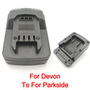 For Makita Bosch Milwaukee Worx Devon Battery To Parkside Adapter For Makita Bosch Milwaukee Worx Devon Battery To Parkside Adapter