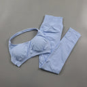 Seamless High Elastic Yoga Set Women 2 Piece Sportswear Seamless High Elastic Yoga Set Women 2 Piece Sportswear