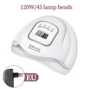 LINMANDA X5 Max UV Gel Nail Lamp 120W Nail Dryer Light LINMANDA X5 Max UV Gel Nail Lamp 120W Nail Dryer Light