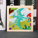 Kids Cartoon Animal Traffic Wooden Educational Puzzle Set Kids Cartoon Animal Traffic Wooden Educational Puzzle Set