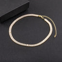 Nidin Classic Colorful Tennis Necklace Men and Women Jewelry Nidin Classic Colorful Tennis Necklace Men and Women Jewelry