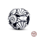 Ocean-Themed Sterling Silver Charms Set for Bracelets Ocean-Themed Sterling Silver Charms Set for Bracelets