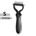 Pet Grooming Comb: Shedding Trimming Deshedding Brush Tool Pet Grooming Comb: Shedding Trimming Deshedding Brush Tool